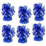 Blue Balloon Weights 6-Pack, 5.5' (Blue)