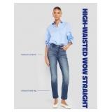 2Ct Size 4 old navy high rise wow straight