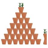 32pcs Mini 2' Terracotta Pots with Drainage