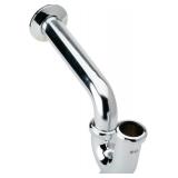 Elkay LK500 P-Trap with Cleanout Plug, Chrome