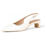 Amazon Essentials Pointed Toe Slingback Heel