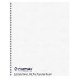 PrintWorks 44-Hole Pre-Punched Paper 8.5x11