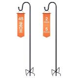 Ottsuls Bird Feeder Pole, 45' Stand (2)