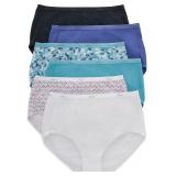 2XL Hanes Women s Hi-Cut Panties 6-Pack
