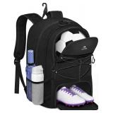 MATEIN Girls Soccer Backpack with Shoes