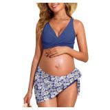 Summer Mae Maternity 3-Piece Swimsuit Set