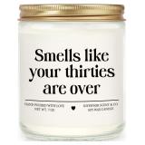 Niyewsor 40th Birthday Gifts 1986 Candle 7oz