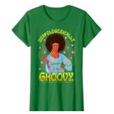 (XL) Groovy Black Woman 70s Women's Tee