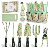 WisaKey 10-Piece Garden Tools Set with Handle