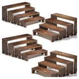 4 Set Wooden Tiered Risers for Vendor Events