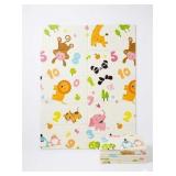 Reversible Foam Baby Play Mat (70' x 43')