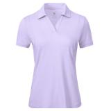 Medium Women's Golf Polo Shirt UV Dry Fit