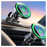 LISEN 15W MagSafe Car Mount for iPhone 12-17