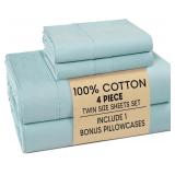 Casa Platino Twin Sheets   100% Cotton