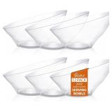 Goodluck 12 Pack Clear Serving Bowls - 20 oz