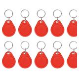 PATIKIL 13.56MHz UID Key Fobs, Red
