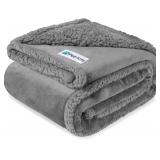 PetAmi Waterproof Dog Blanket 60x40, Grey
