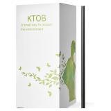 KTOB 200 Count Plant-Based Compostable Straws
