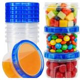 10 Pack 17oz Reusable Freezer Containers