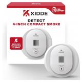 Kidde Smoke Detector, AA, Compact 4' 10SDR