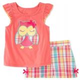 Bumeex Toddler 4T Girls Summer Outfit Set