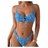 SzM SOLY HUX Women's 2 Piece Bikini Set Swimsuit