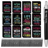 Yeaqee Motivational Pens & Notepads Gifts Set