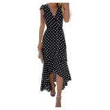 XL GRECERELLE 2026 Floral V-Neck Maxi Dress
