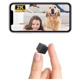 2K Mini Spy Cam: Hidden Nanny Cam, WiFi