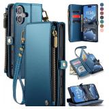 Defencase iPhone 17 Wallet Case, RFID, Blue