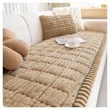 Washable Corduroy Sectional Sofa Cover