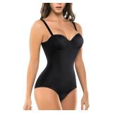 BRABIC Bodysuit Shapewear with Built-in Bra