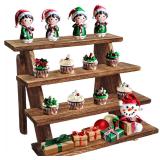 Wooden Cupcake Stand - 4 Tier Display