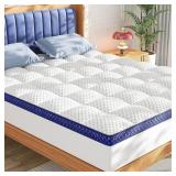 BEDELITE King Mattress Topper 3' Thick Pad