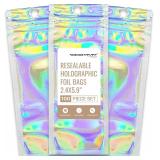 Holographic Resealable Bags (2.4'x5.9')