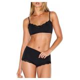 SzSm Starrylion Women 2 Piece Lace Lingerie Set