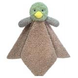 Baby Mallard Duck Plush Security Blanket 14'