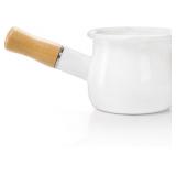 DEAYOU Enamel Milk Pot 0.6-Qt Saucepan