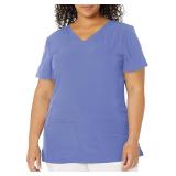 XS HeartSoul Women's Pitter-Pat V-Neck Scrubs Top