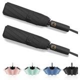 Fogkey 2-Pack Portable Travel Umbrella