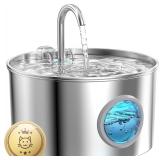 Cat Water Fountain Stainless Steel 74oz/2.2L