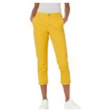 (6)Amazon Essentials Women's Capri Khaki Pants