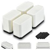 EclatBain Bed Risers 3-4.3 in, 4000 lb