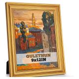 GULETHUN 9x12 Frame: Modern Rustic Photo Frame