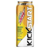 6pk Mtn Dew Kickstart, Pineapple Orange, 16oz