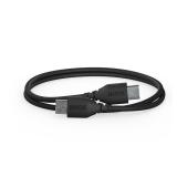R DE SC22 USB-C to USB-C Cable (30cm, Black)