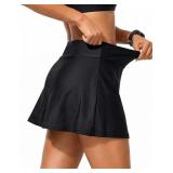 2XL Mid Rise Swim Skirt with Built-in Bottom
