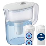 10 Cup Water Filter Pitcher w/ 2 ULTRAFilters