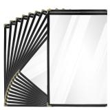Nicunom 12Pcs Menu Covers 8.5x14 Inch, 2 View
