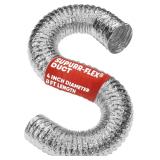 Deflecto Supurr-Flex Dryer Vent Duct 4' 8'